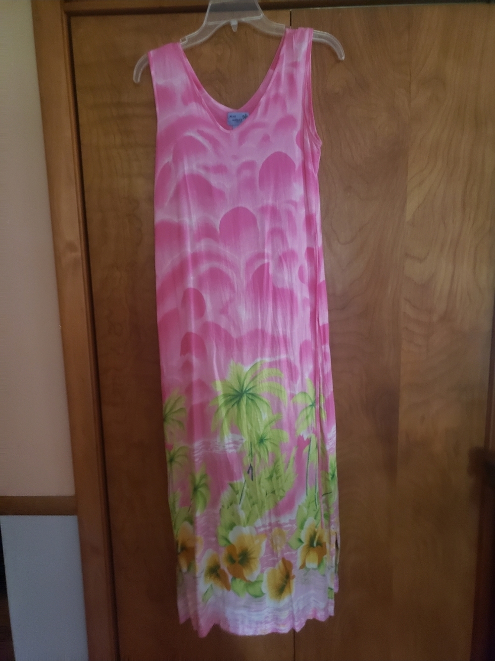 Jane Ashley Pink Beach Maxi Dress